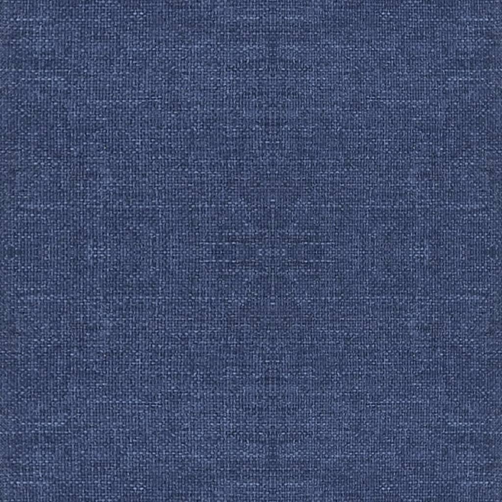 Bürostuhl Drehbar Blau Stoff