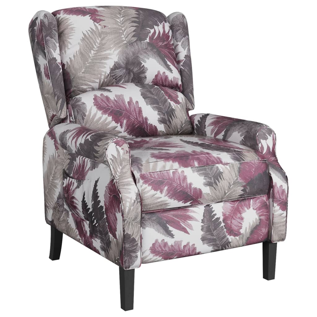 Relaxsessel Blumenmuster Stoff