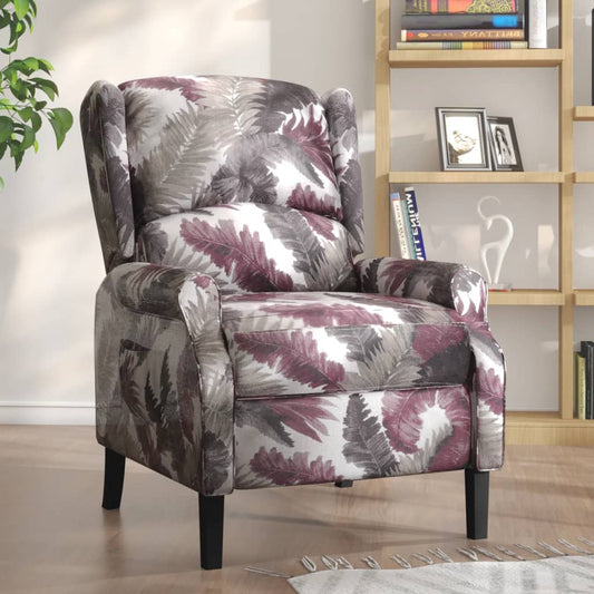Relaxsessel Blumenmuster Stoff