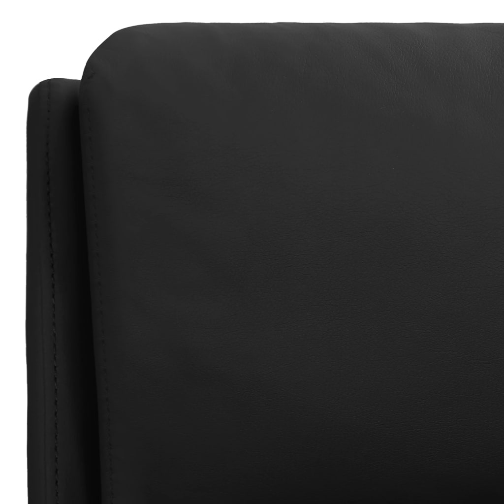 Relaxsessel Schwarz Kunstleder