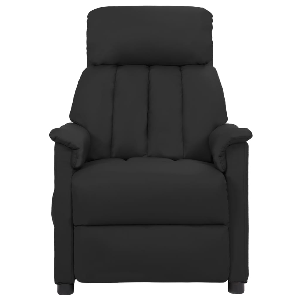 Relaxsessel Schwarz Kunstleder