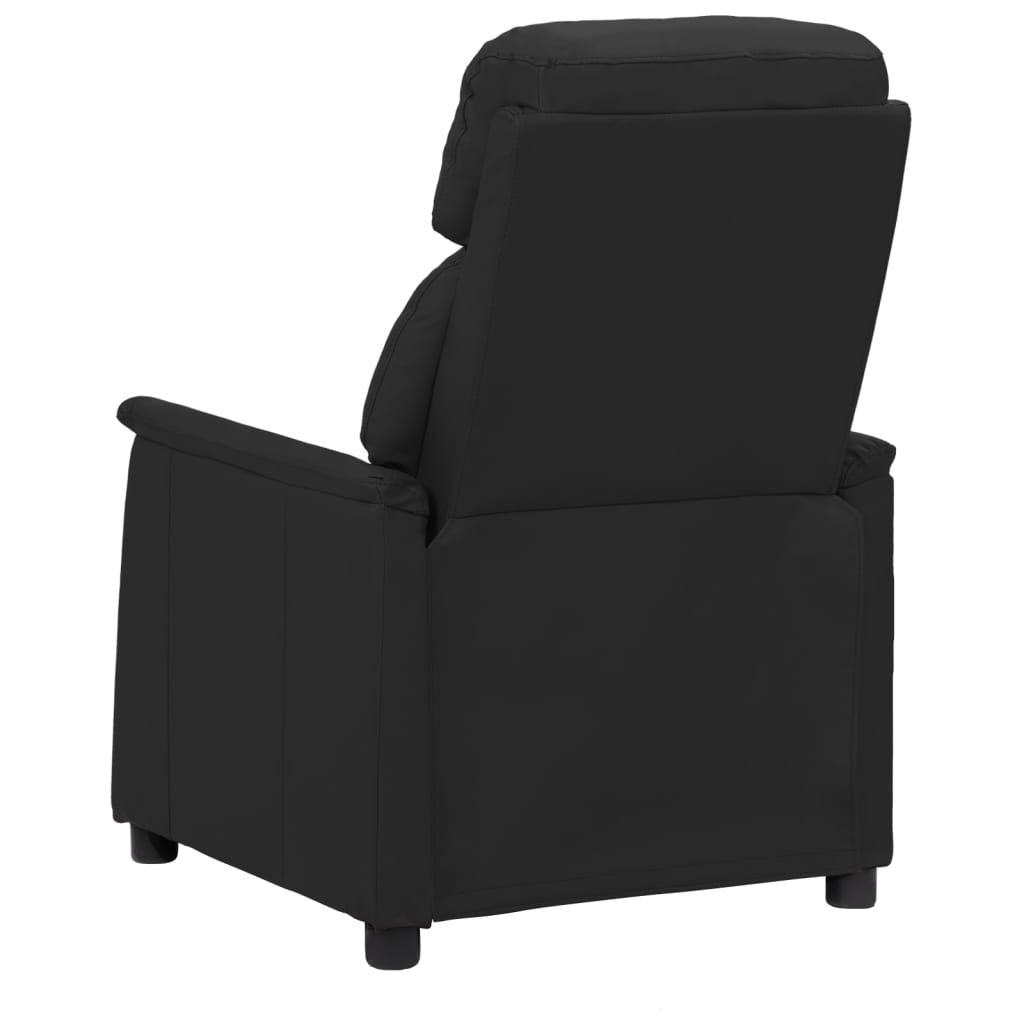 Relaxsessel Schwarz Kunstleder
