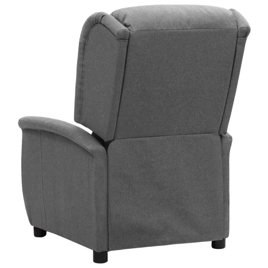 Relaxsessel Hellgrau Stoff