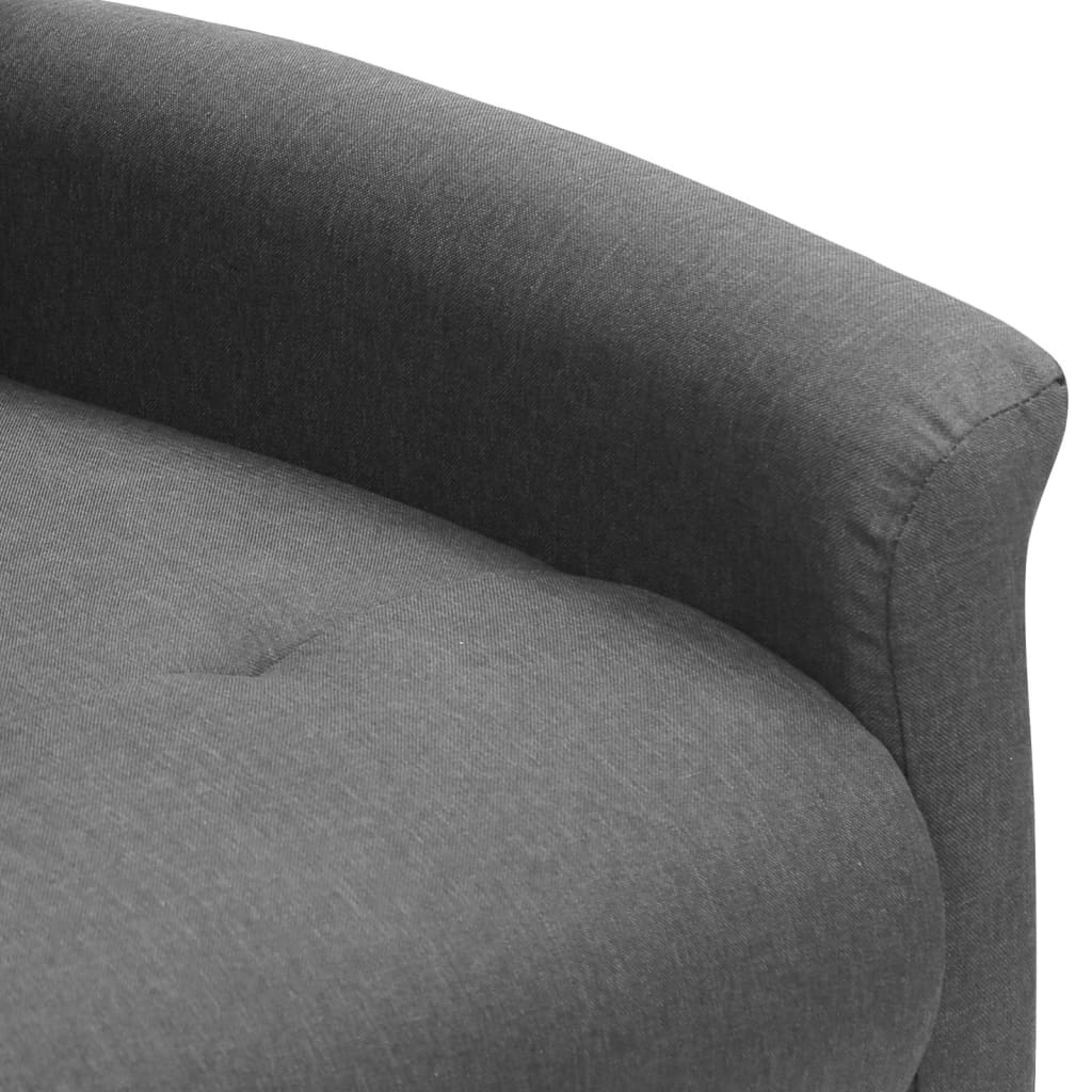Relaxsessel Hellgrau Stoff