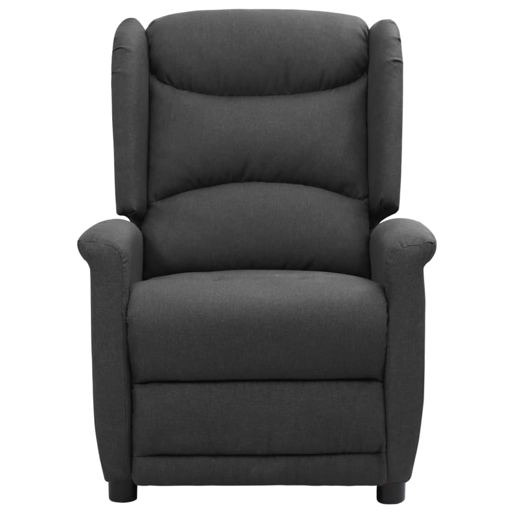 Relaxsessel Dunkelgrau Stoff