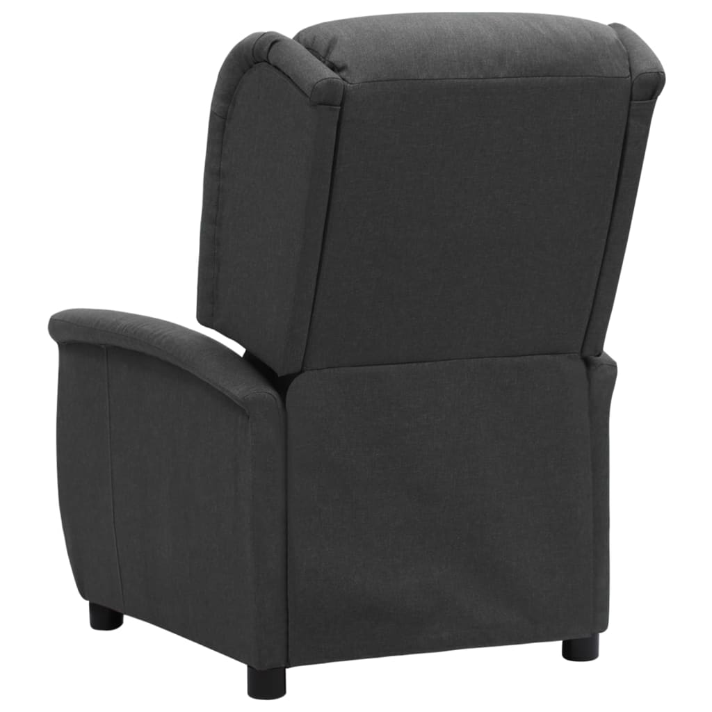Relaxsessel Dunkelgrau Stoff