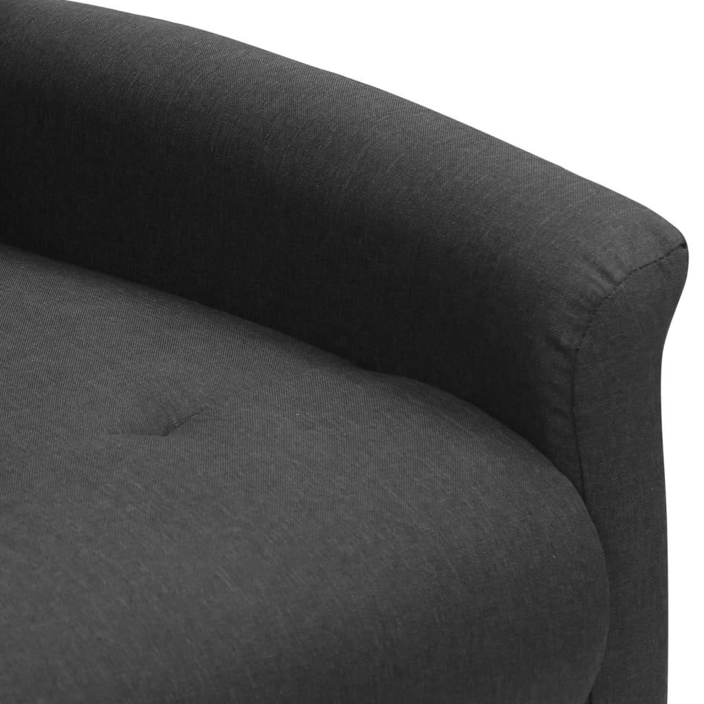 Relaxsessel Dunkelgrau Stoff