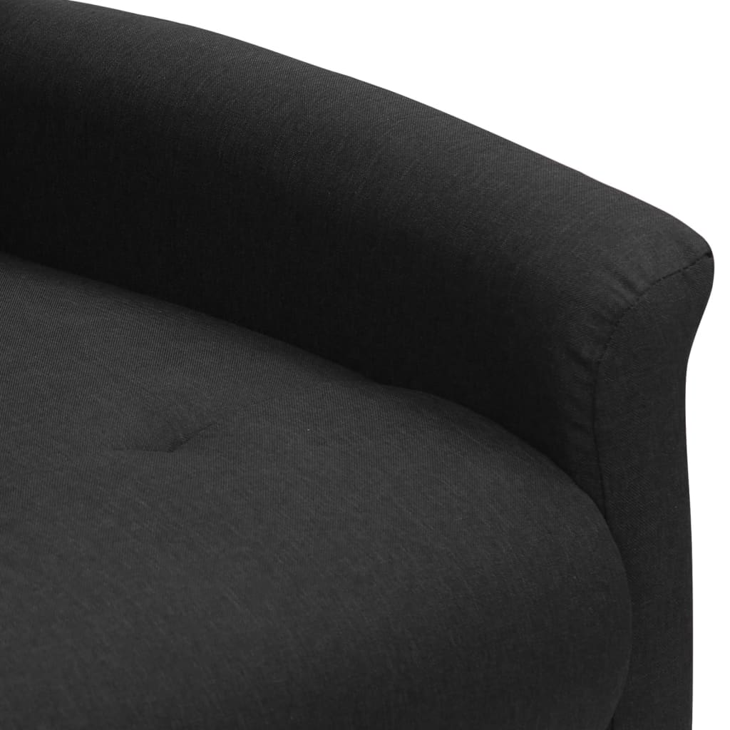 Relaxsessel Schwarz Stoff
