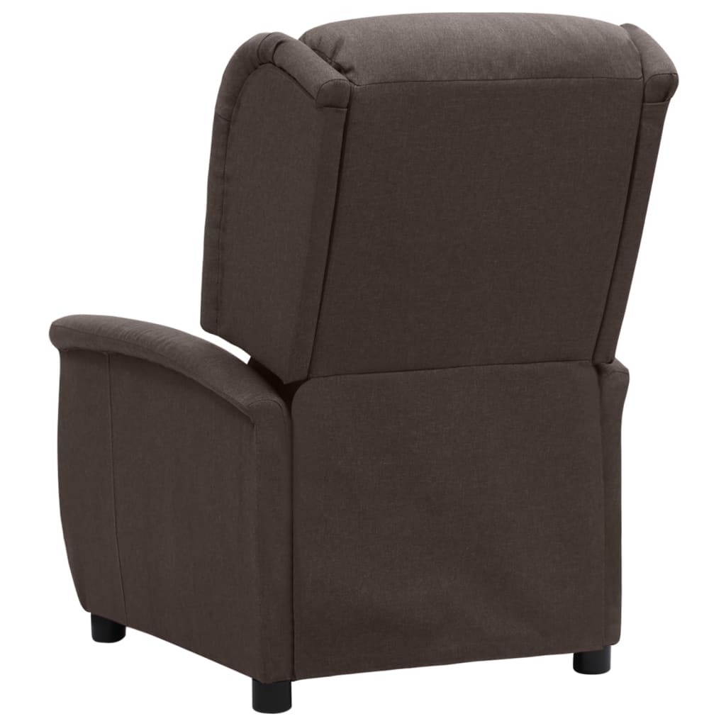 Relaxsessel Braun Stoff