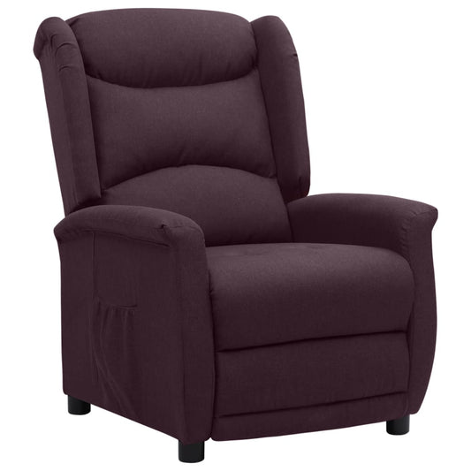 Relaxsessel Lila Stoff