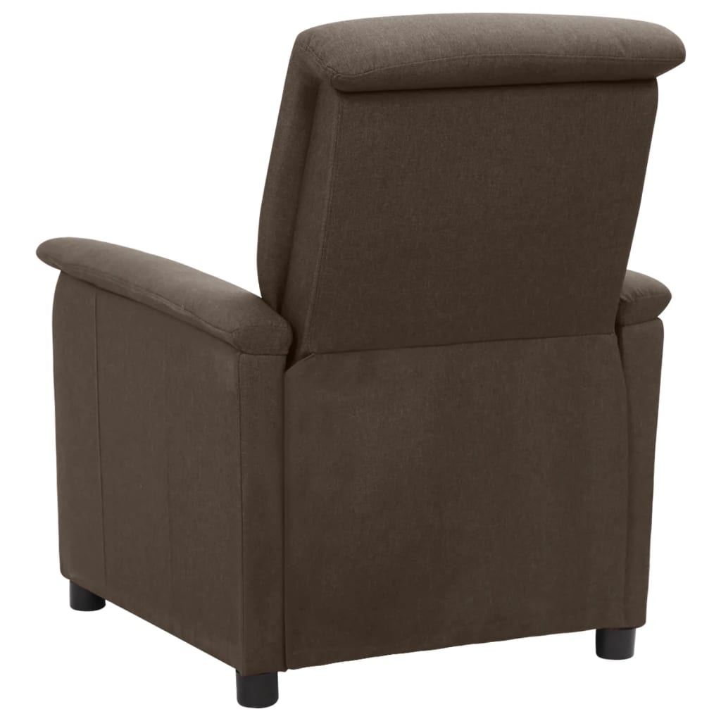 Relaxsessel Braun Stoff
