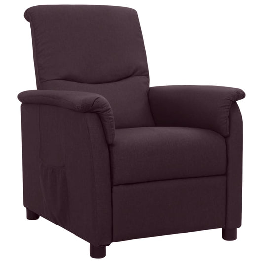 Relaxsessel Lila Stoff