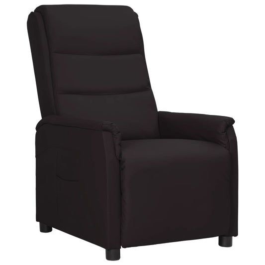 Relaxsessel Schwarz Kunstleder