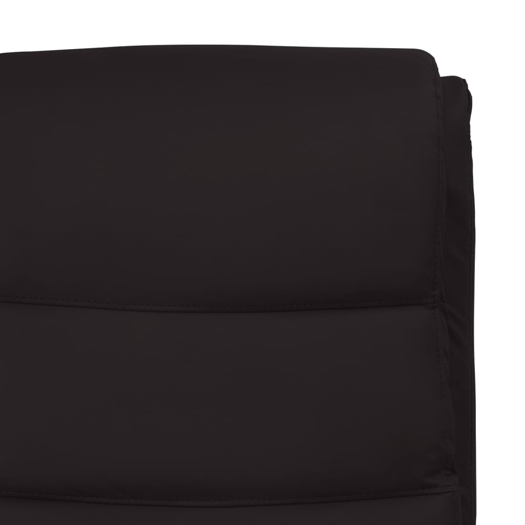 Relaxsessel Schwarz Kunstleder