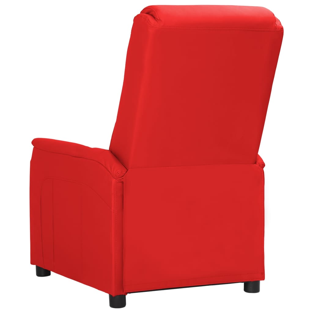 Relaxsessel Rot Kunstleder