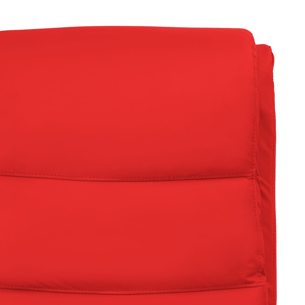 Relaxsessel Rot Kunstleder