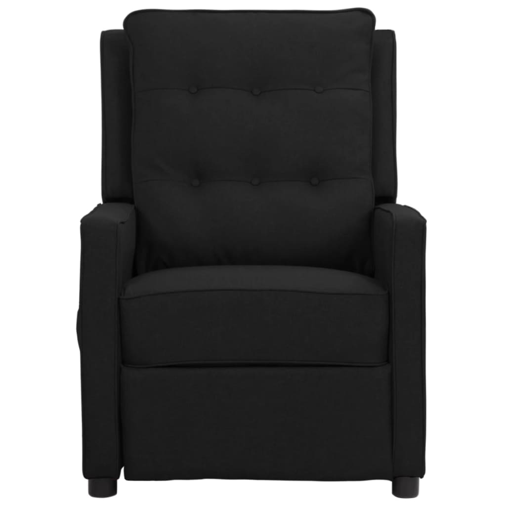 Relaxsessel Schwarz Stoff