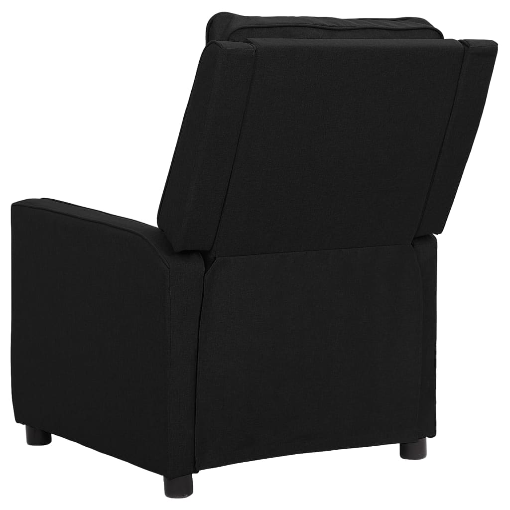 Relaxsessel Schwarz Stoff