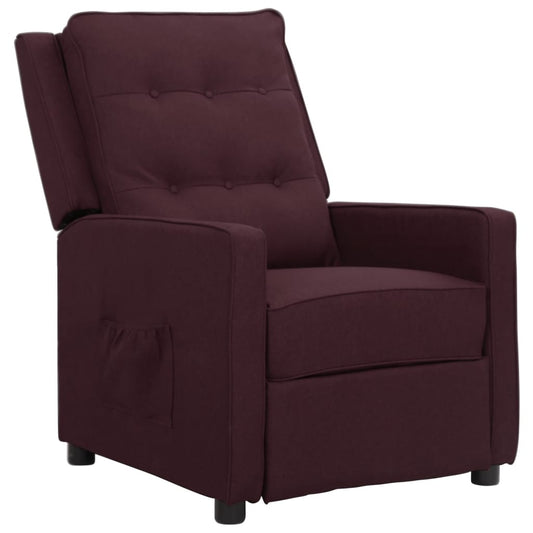 Relaxsessel Lila Stoff
