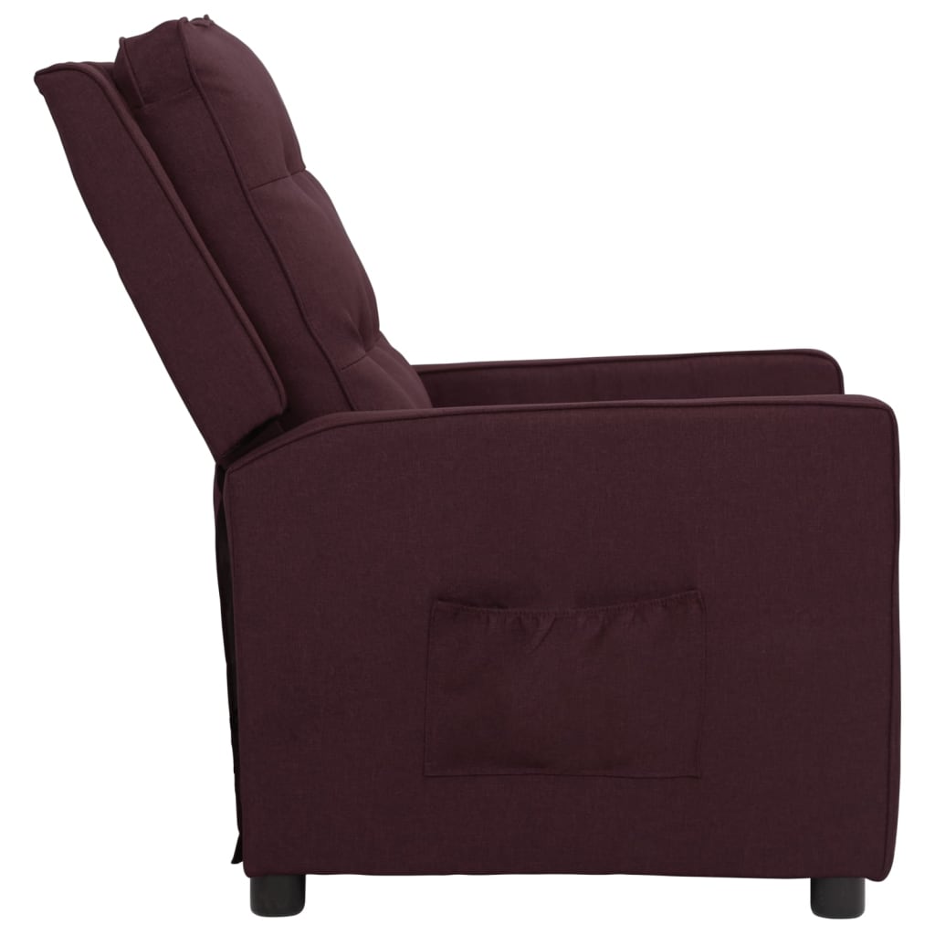 Relaxsessel Lila Stoff