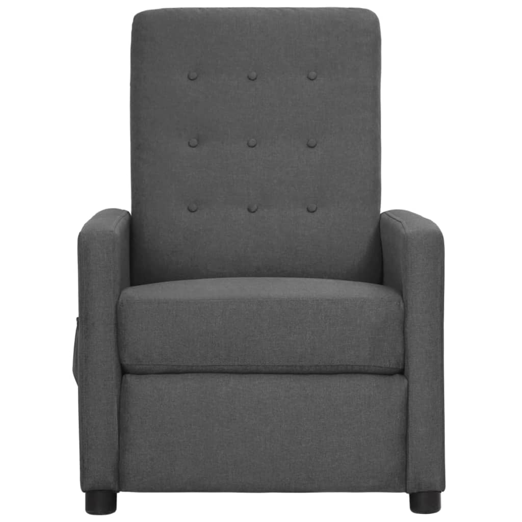Relaxsessel Hellgrau Stoff