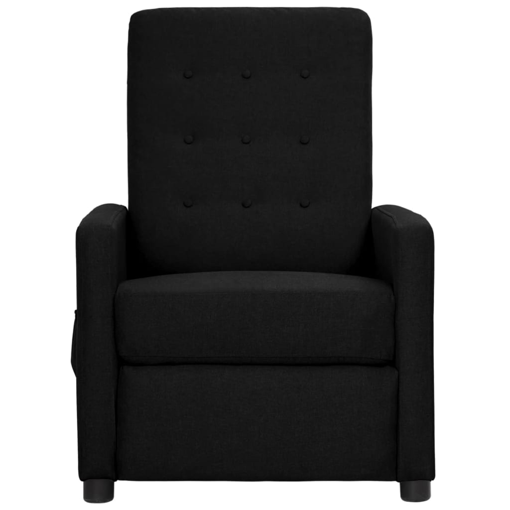 Relaxsessel Schwarz Stoff