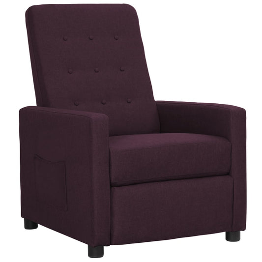 Relaxsessel Lila Stoff