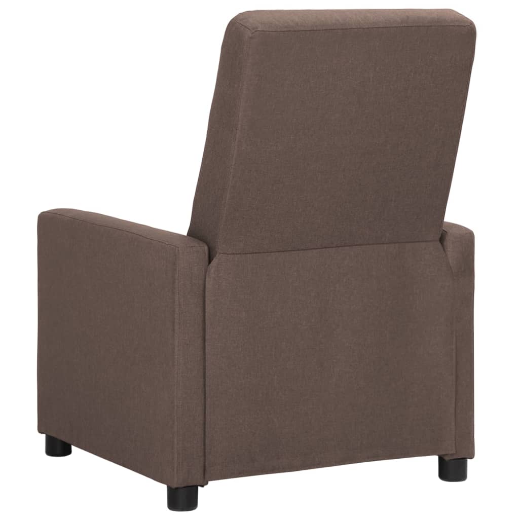 Relaxsessel Taupe Stoff