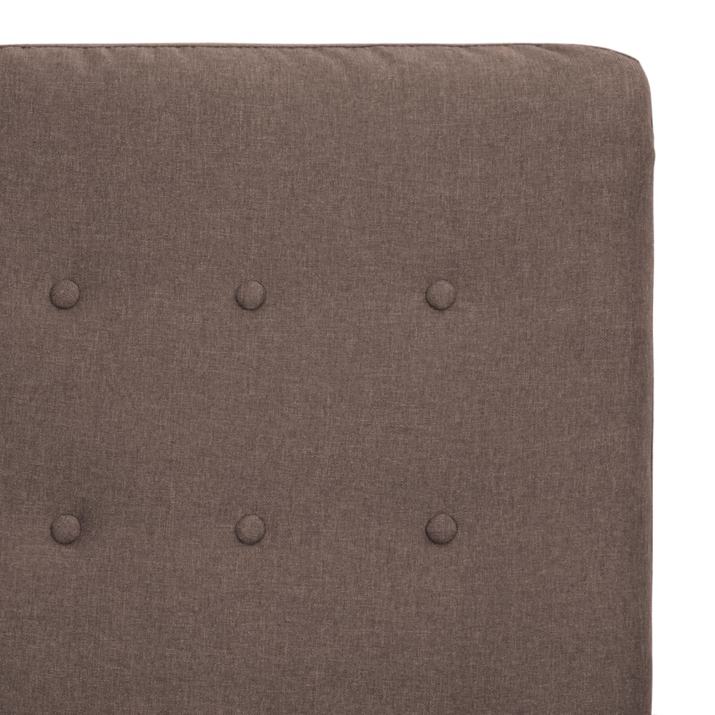Relaxsessel Taupe Stoff