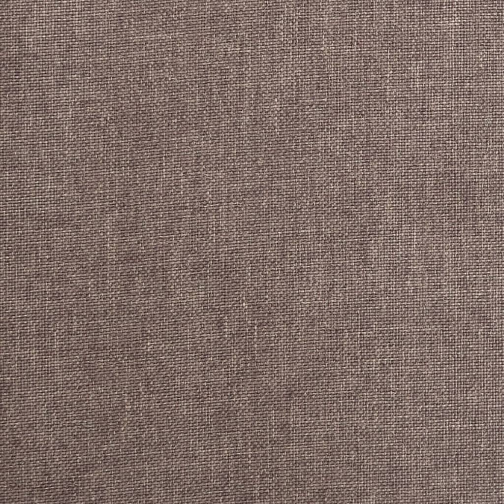 Relaxsessel Taupe Stoff