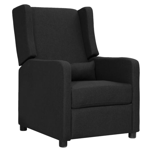 Relaxsessel Schwarz Stoff