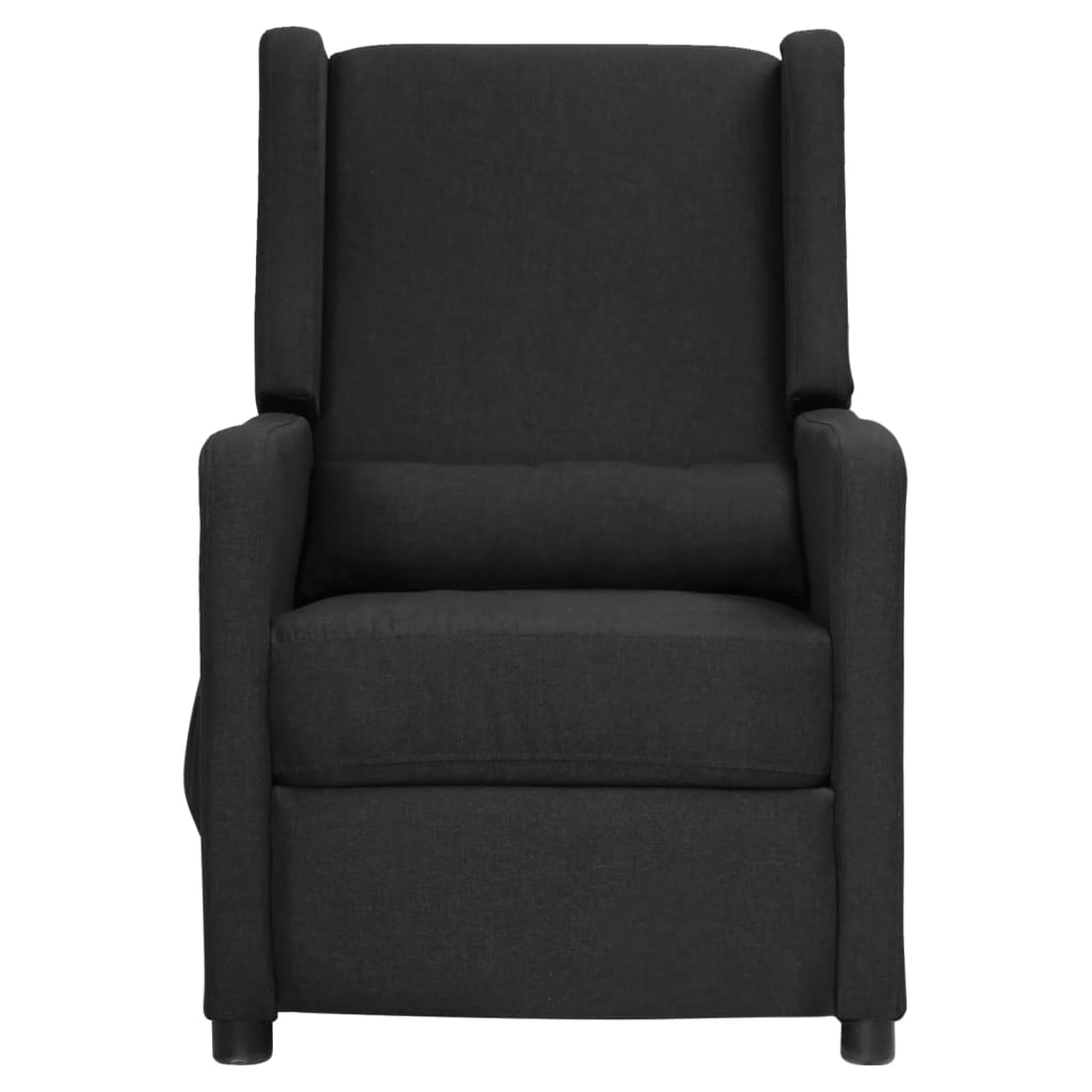 Relaxsessel Schwarz Stoff
