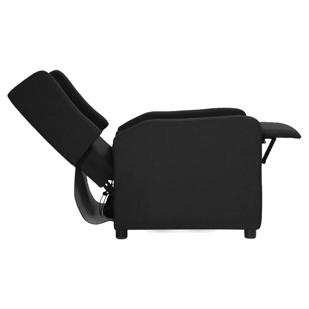 Relaxsessel Schwarz Stoff