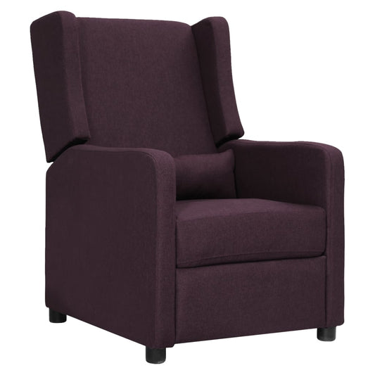 Relaxsessel Lila Stoff