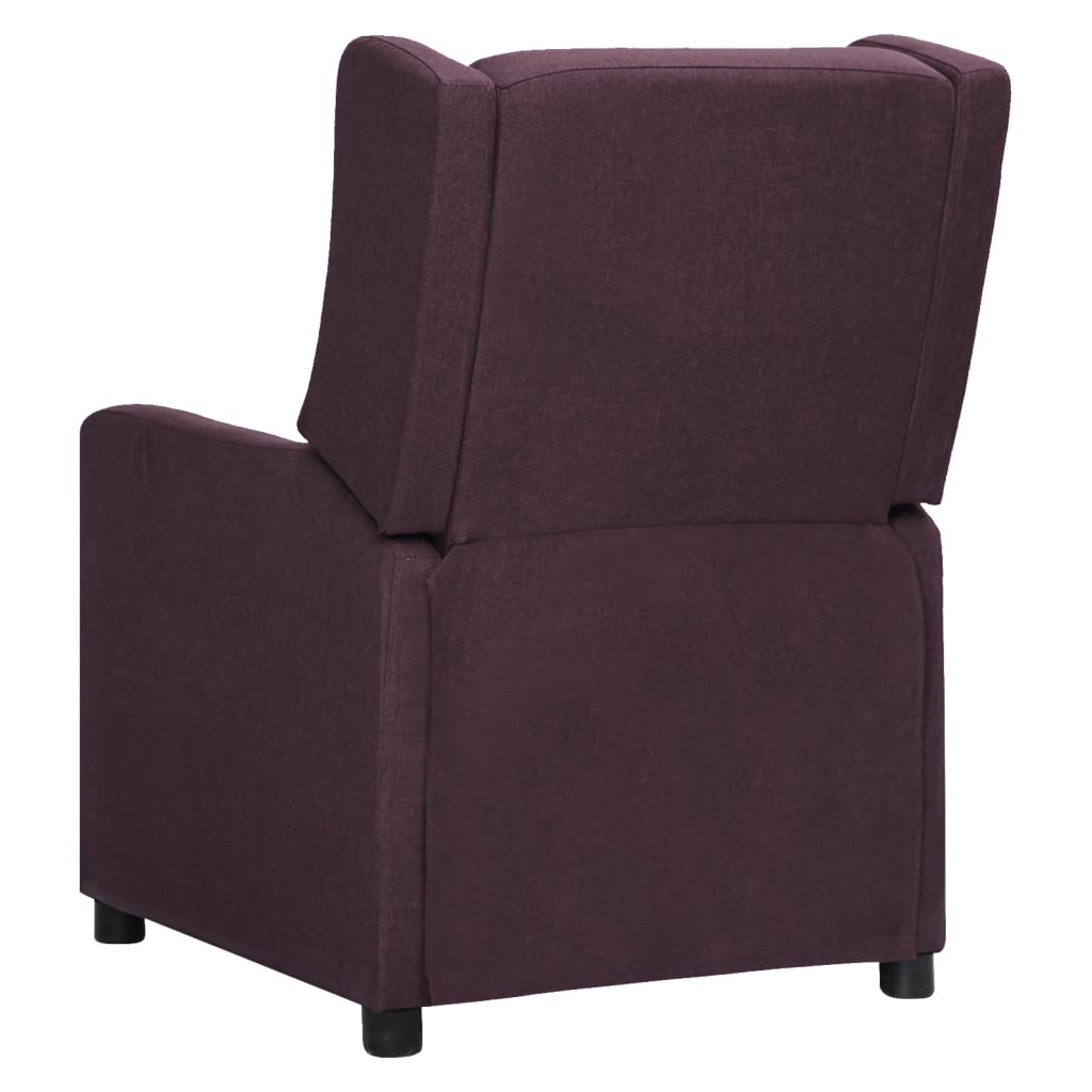 Relaxsessel Lila Stoff