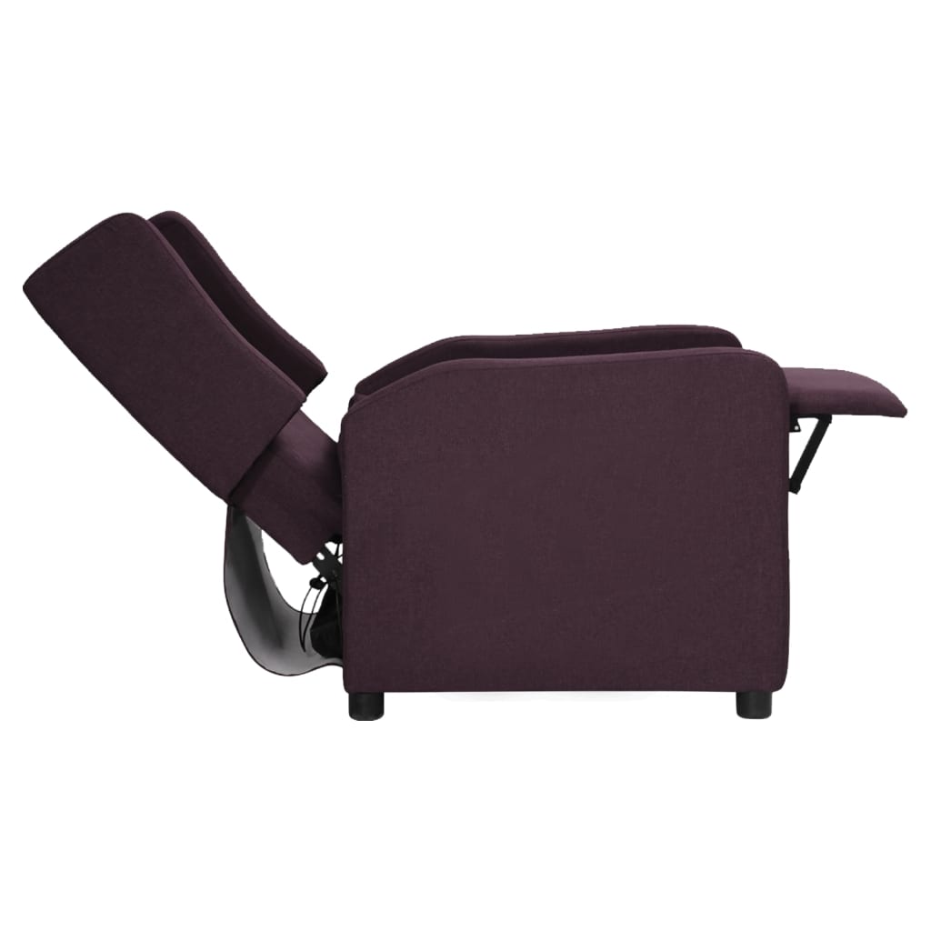 Relaxsessel Lila Stoff