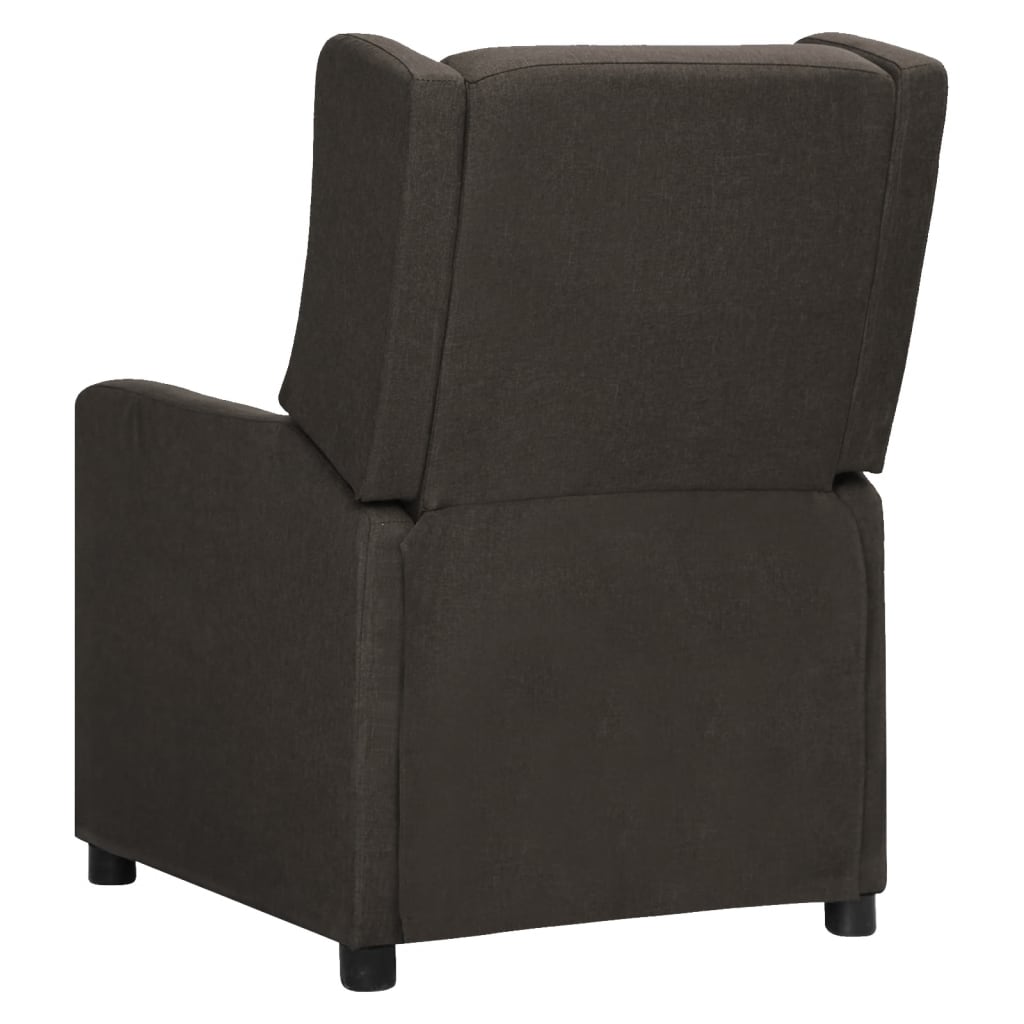 Relaxsessel Taupe Stoff
