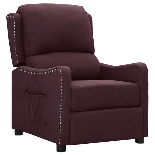 Relaxsessel Lila Stoff
