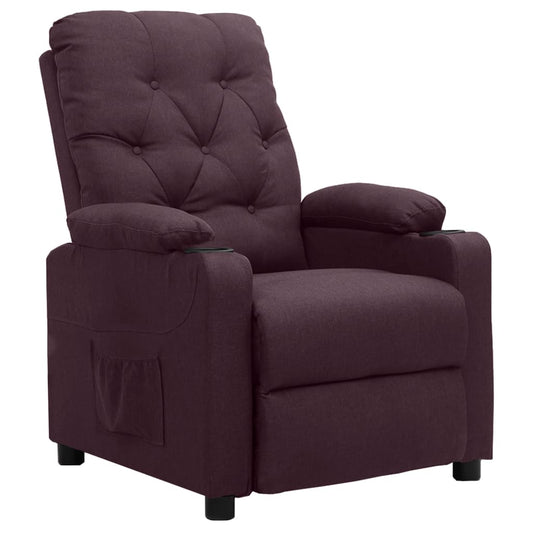 Relaxsessel Lila Stoff