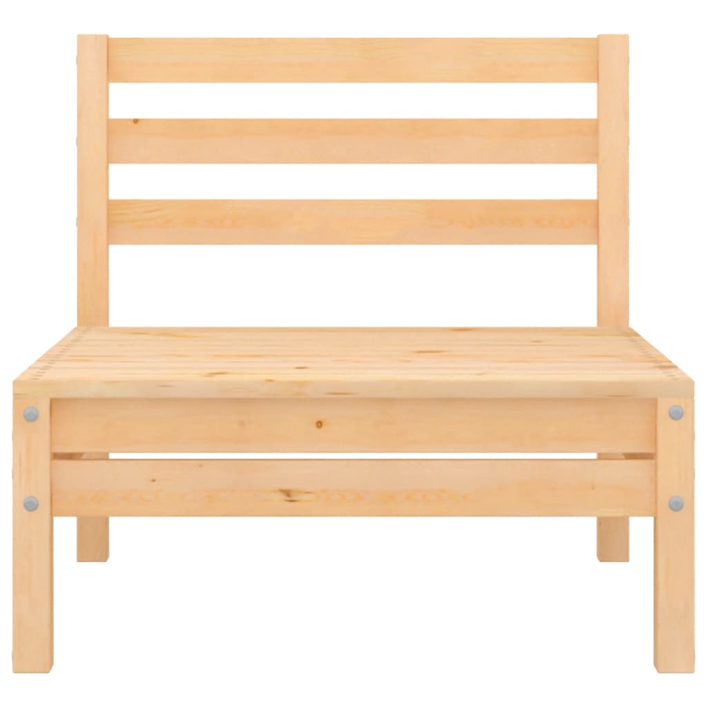 6-tlg. Garten-Lounge-Set Massivholz Kiefer