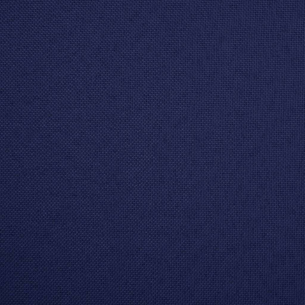 Hocker mit Stauraum 2 Stk. Blau Leinenoptik