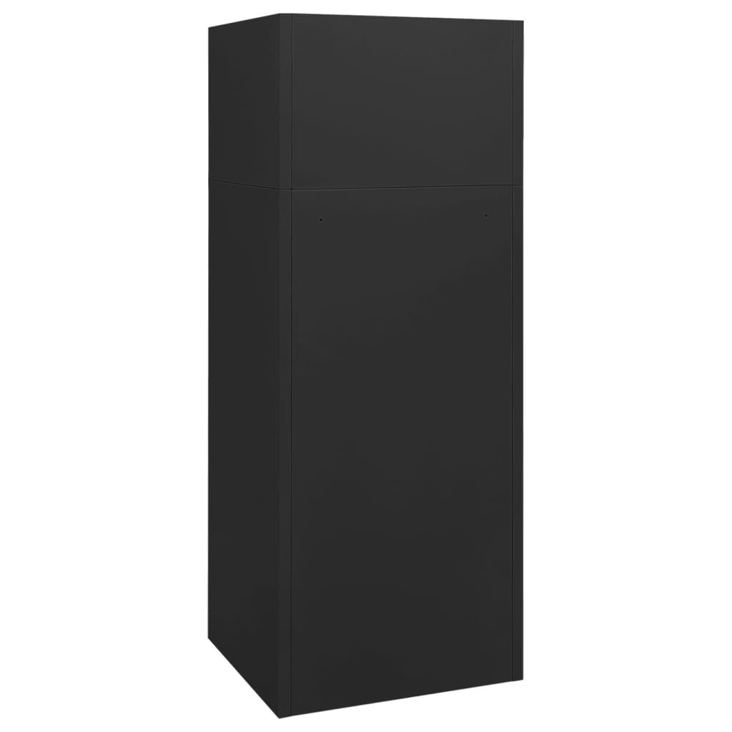 Saddle cabinet anthracite 53x53x140 cm steel