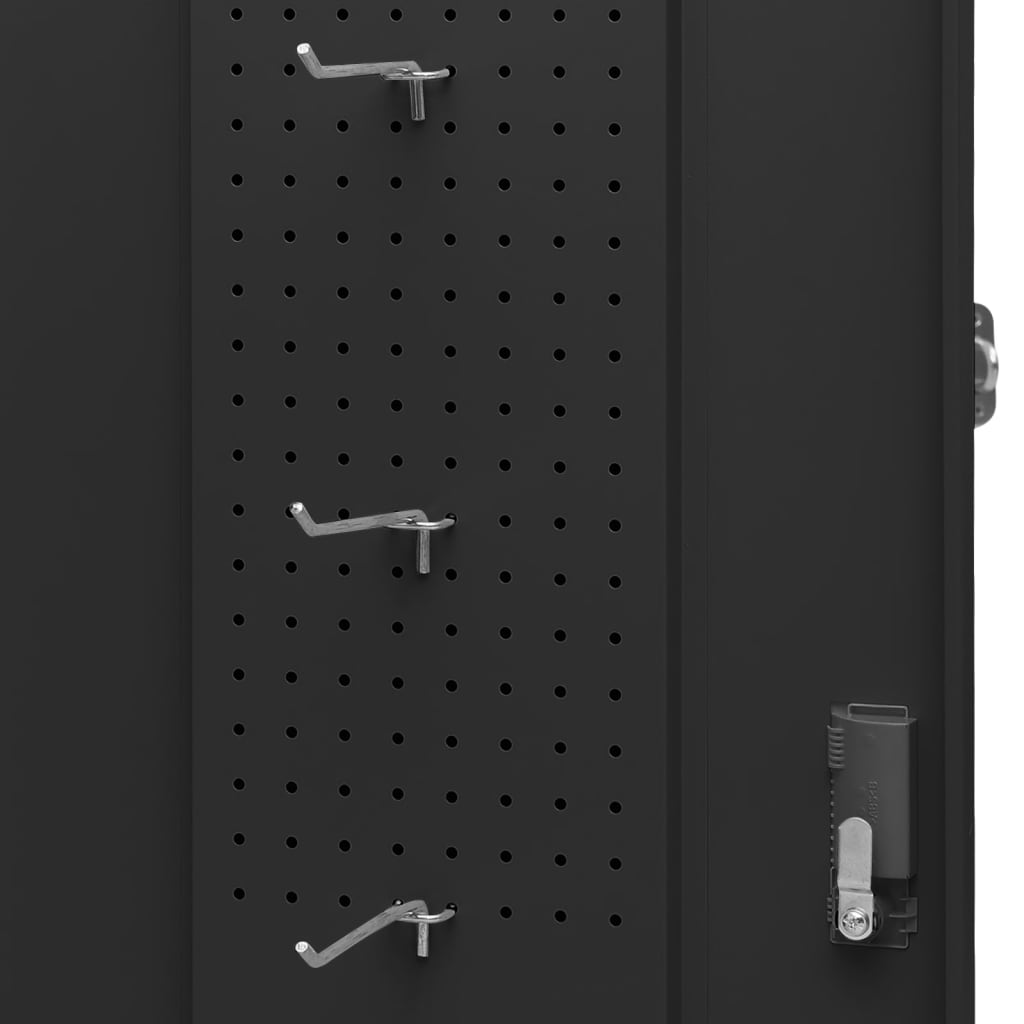 Saddle cabinet anthracite 53x53x140 cm steel