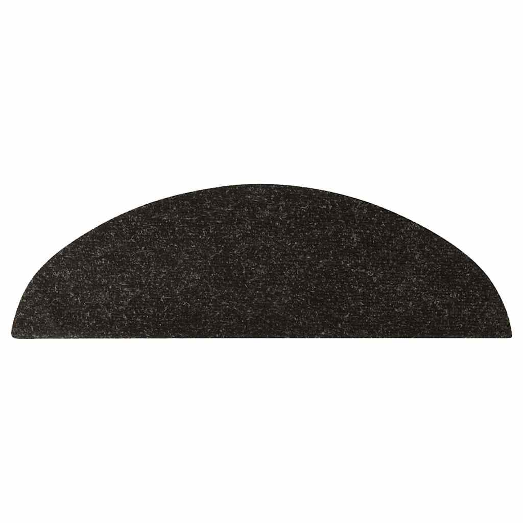 Stufenmatten Selbstklebend 15 Stk. 56x17x3 cm Anthrazit