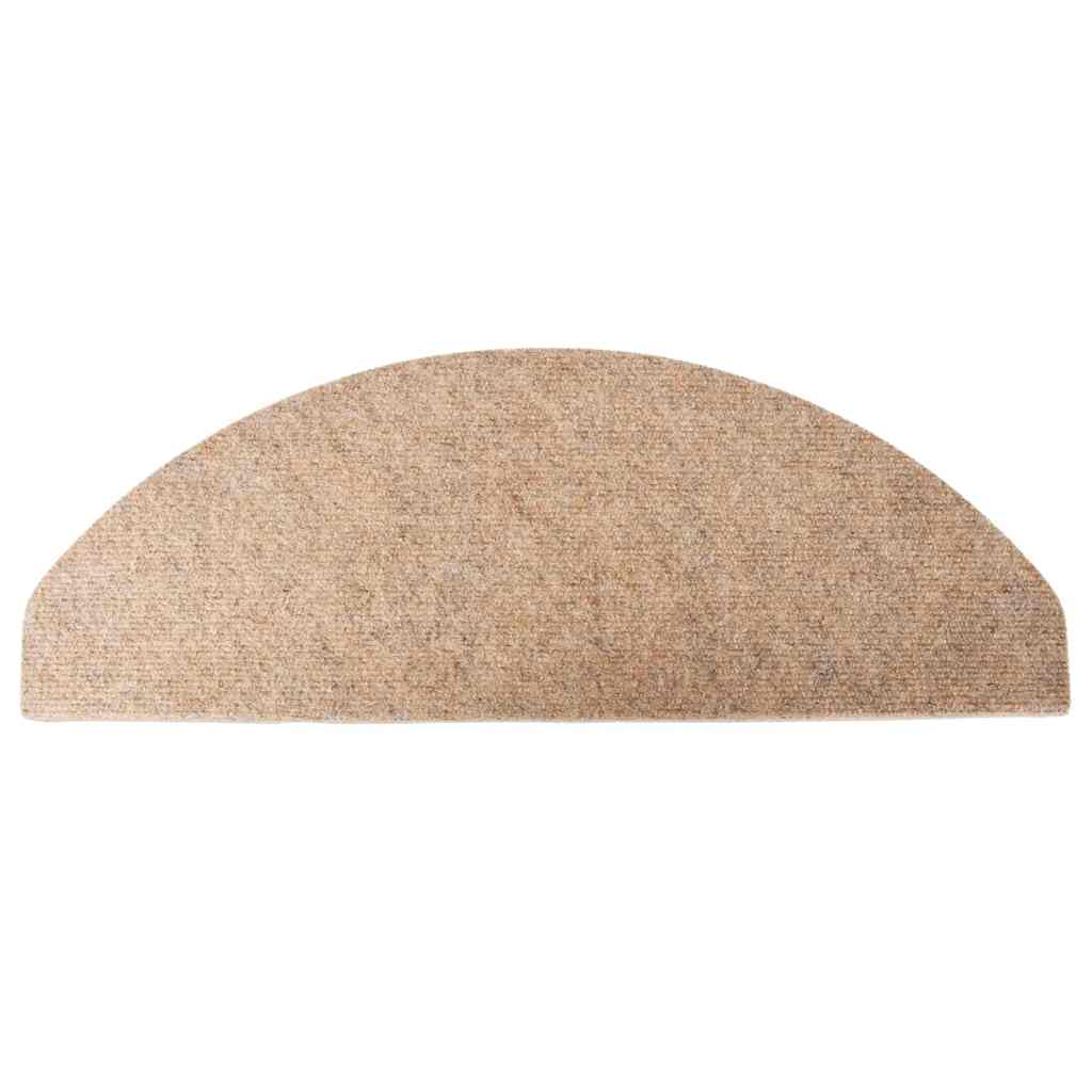 Stufenmatten Selbstklebend 15 Stk. 65x22,5x3,5 cm Beige