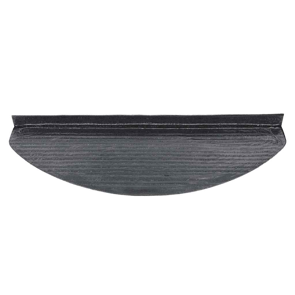 Stufenmatten Selbstklebend 15 Stk. 65x22,5x3,5 cm Schwarz