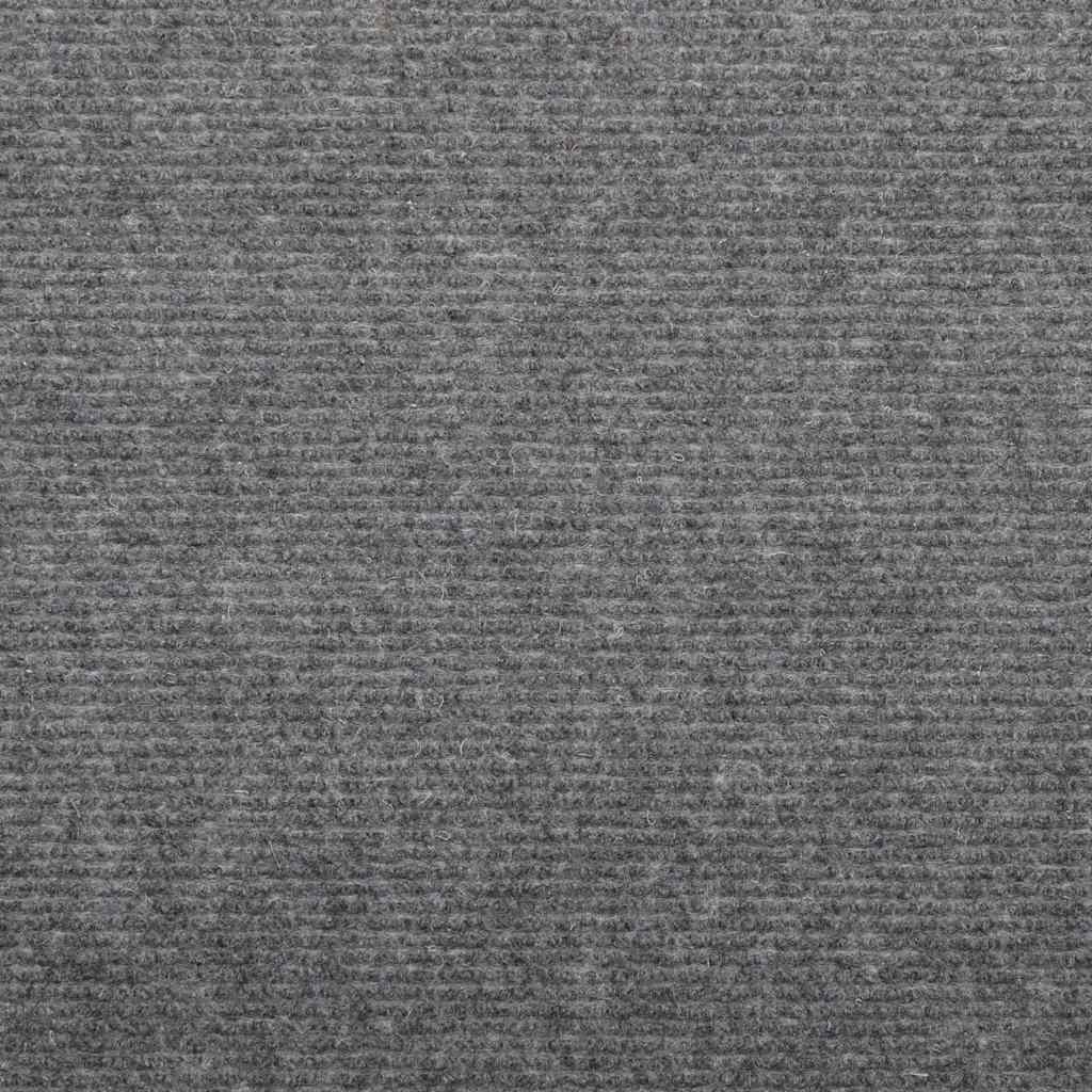 Stufenmatten Selbstklebend 15 Stk. 65x22,5x3,5 cm Grau