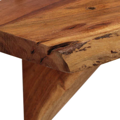 Wandregale 2 Stk. 110x20x18 cm Massivholz Akazie