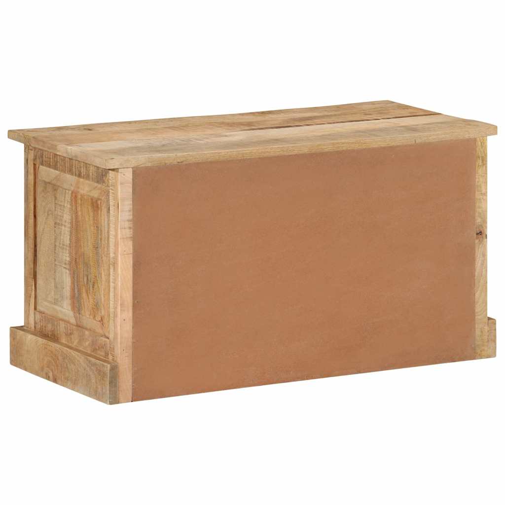 Schuhbank 85x40x45 cm Massivholz Mango