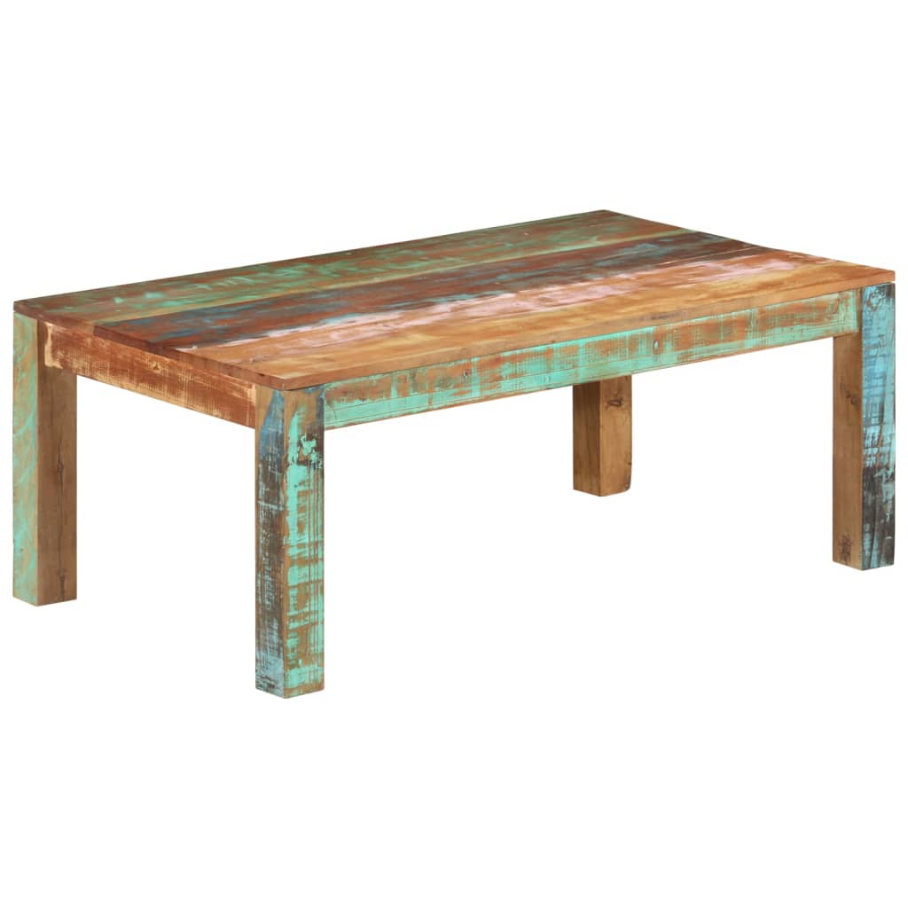 Couchtisch Altholz Massiv 100x60x40 cm